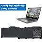 Batteri for HP ZBook Fury 15 G7, ZBook FURY 15 G7 Mobile Works AL08XL 15.44 V 5900 mAh Li-Polymer