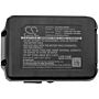 Batteri for HiKOKI UB18DJL, UB18DJL(L0Z), WF18DSL, WF18DSL(H4Z BSL36B18 18 V 3000 mAh Li-ion