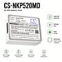 Batteri for Nihon Kohden BSM1700, BSM-3000, BSM3000, BSM-3562, SB-671P 9.6 V 2900 mAh Ni-MH