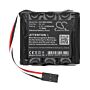 Batteri for Best Access Systems 1003, 11PDBB, 30HZ, 35HW, 35HZ DL-40 6 V 2300 mAh Alkaline