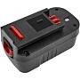 Batteri for Black & Decker BDGL1800, BDGL18K-2, XTC183BK, XTC1 244760-00 18 V 4000 mAh