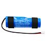 Batteri for Groove onn Rugged Speaker, Rugged SM, Wireless LED RF-18650-1S1P 3.7 V 3350 mAh Li-ion