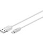 2m Lightning 8-pin data / ladekabel til Apple iPhone 5, 6, 7 og iPad - Apple-MFI