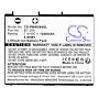 Batteri for Brother MW-260, MW-260A, MW-260 MPrint Portable Pr BT-200 7.4 V 1200 mAh Li-ion