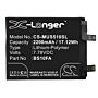 Batteri for Xiaomi Black Shark 5S, Black Shark 5 Pro 5G BS10FA 7.78 V 2200 mAh Li-Polymer