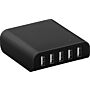 5 port Intelligent USB lader 8A input 100-240VAC