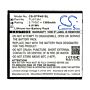 Batteri for Alcatel One Touch Pixi 4 3.5, OT-4017F, OT-4017, O TLi013A1 3.7 V 1300 mAh Li-ion