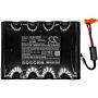 Batteri for Siemens Monitor SC7000, Monitor SC9000, SC7000 Phy 110083 12 V 5000 mAh Ni-CD