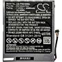 Batteri for Panasonic Toughpad FZ-A1, Toughpad FZ-A1 4G FZ-VZSU74U 7.4 V 4500 mAh Li-ion