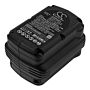 24V Batteri for Dewalt DC222 223 224 DW004 005/6/7/8/17 