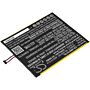 Batteri for Amazon Kindle Fire HD 10.1, Kindle Fire HD 10.1 7t 26S1015-A 3.8 V 6200 mAh Li-Polymer