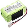 Batteri for Shimpo DT-315A, DT-315A Stroboscope BAT-DT315AP-ASSY 9.6 V 3000 mAh