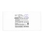 Batteri for Dreame P10 Pro, P10 P2125-7SIP-SCA 25.6 V 2400 mAh Li-ion