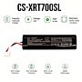 Batteri for X-Rite Ihara Plate P300, Ihara Plate P350, Ihara R BATT-005 4.8 V 1650 mAh Ni-MH