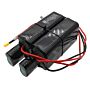 Batteri for Acorn Bison Bede Bison 50 Stairlif GP200SCK10XMXZ 24 V 6000 mAh Ni-MH