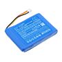 Batteri for Testo 480 0515 0043 3.7 V 3600 mAh Li-ion