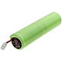 Batteri for Geo-Fennel Rotationslaser FL 400 HA-G, FL 400 HA-G 10-05506 2.4 V 8000 mAh