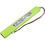Batteri for Unitech BBAT0043A; Lithonia ELB B003, ELB B004, EL ELB-B003 9.6 V 1800 mAh Ni-MH