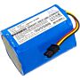 Batteri for Liectroux DH860, Q7000, Q8000, ZK808, Robot B6009, GH28 14.8 V 2600 mAh Li-ion