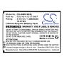 Batteri for Gigaset GS180 V30145-K1310-X467 3.85 V 2850 mAh Li-Polymer