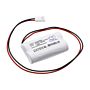 Batteri for Kaufel Fire Exit Sign, 850.0061, Fire Exit Light BGN800-2DWP-PRB830EC 2.4 V 800 mAh Ni-CD