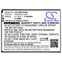 Batteri for Prestigio MultiPhone 5504 DUO PSP5504 DUO 3.7 V 1750 mAh Li-ion