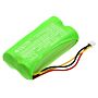 Batteri for Kaba Programmer 1460 1460-​16 2.4 V 2000 mAh Ni-MH