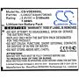 Batteri for Vodafone Smart E8, VFD511, VFD513, Smart N8, VFD 5 Li3822T43p4h736040 3.8 V 2100 mAh Li-ion