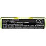 Batteri for Saft 785509 2.4 V 1600 mAh Ni-CD