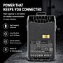 Batteri for Motorola DP3000e, DP3441, DP3441e, DP3661, DP3661E PMNN4440 7.4 V 2600 mAh Li-ion