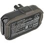 Batteri for Ryobi ZRP813, BID-1801M, BID-180L, BID1821, BIW180 P104 18 V 2000 mAh Li-ion