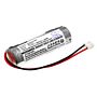 Batteri for Daitem 214-27D, 216-27D, 260-27D 2 CR-2PE/BN 6 V 800 mAh Li-MnO2
