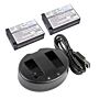Batteri for Canon EOS Kiss X8i, EOS M3, EOS 750D, EOS 760D, EO LP-E17