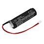 Batteri for Siemens WTX16, WTT16.232 FBCRAA/KS 3 V 2000 mAh Li-MnO2