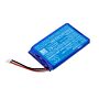 Batteri for Range Rover Touchscreen Rear Entertainment Remote, 1/LIP653450 3.7 V 1200 mAh Li-Polymer