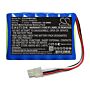 Batteri for Endress+Hauser Prosonic Flow 91W, Prosonic Flow 92 93TA1-AABEAG 7.2 V 4000 mAh Ni-MH