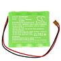 Batteri for Amano PIX3000, PIX3000xN, TS-3000i Web TimeSync, P AJR-111000 9.6 V 2000 mAh Ni-MH