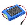 Batteri for Hobart Quantum Digital Deli Scale Label Printer 00-043263 6 V 2000 mAh Ni-MH