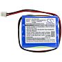 Batteri for SecureLinc Control Panel; BT Home Monitor Intruder GP100AAS6YMX 7.2 V 2000 mAh Ni-MH