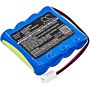 Batteri for Cefar Activ X 4, Rehab X 4, RehabX4, ActivX4, 2652 REHABX4 4.8 V 2000 mAh Ni-MH