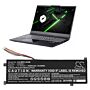 Batteri for Mechrevo 16 Pro, 16HD-5BB6U 16HDS-7BB6U, Code 01 2 SSBS81 11.55 V 6050 mAh Li-Polymer