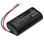 Batteri for CalAmp TTU-1200, TTU-2800 1BF112-P11204730N 3.7 V 5200 mAh Li-ion