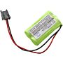Batteri for Yokogawa S9129FA, CS1000, CS-3000 HHR-11F2A1 2.4 V 1500 mAh