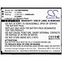 Batteri for Wiko View, Harry 2, W-V600, Tommy 3 plus V12BNL 3.85 V 2400 mAh Li-ion