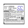 Batteri for Prestigio MultiPhone 5400 Duo, 5400 Duo PAP5400 DUO 3.7 V 1500 mAh Li-ion