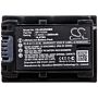 Batteri for Sony FDR-AX40, FDR-AX45, FDR-AX60, HDR-CX625, HDR- NP-FV50A 7.3 V 2050 mAh Li-ion