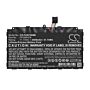 Batteri for Fujitsu Stylistic Q665, Stylistic Q739, Stylistic CP690859 11.1 V 3400 mAh Li-Polymer