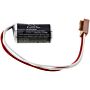 Batteri for Honeywell DCP551; Omron C20H, C28H, C40H, C60H, C2 81446140-001 3 V 1350 mAh Li-MnO2