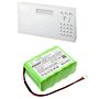 Batteri for Siemens Sintony IC60-W-10, Zentrale IC60, IC60 cen A5Q00020293 12 V 2000 mAh Ni-MH