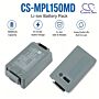 Batteri for Physio-Control Lifepak 15 21330-001176 11.1 V 6000 mAh Li-ion